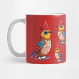 woodpecker in party mood Mug